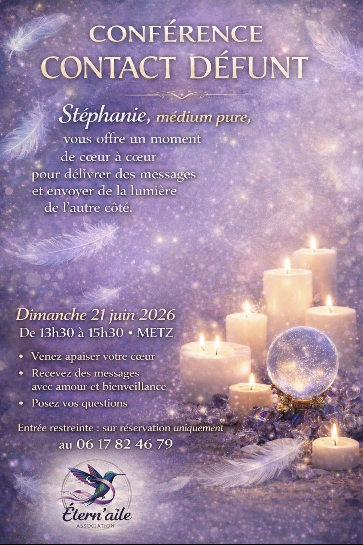 Conférence défunts en salle